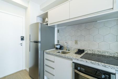 Studio para alugar com 25m², 1 quarto e sem vagaCozinha