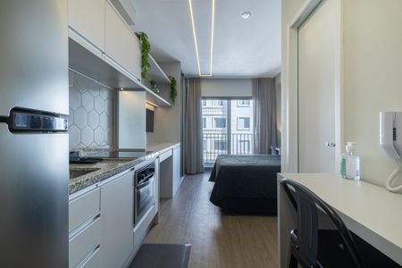 Studio para alugar com 25m², 1 quarto e sem vagaCozinha