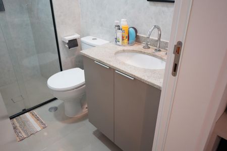 Apartamento à venda com 119m², 3 quartos e 2 vagasBanheiro da Suíte 1