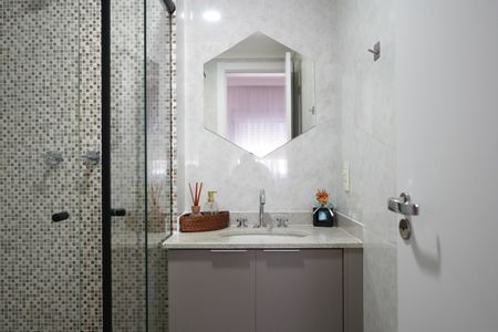 Apartamento à venda com 119m², 3 quartos e 2 vagasBanheiro da Suíte 2