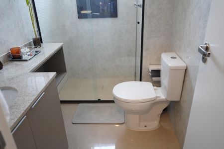 Apartamento à venda com 119m², 3 quartos e 2 vagasBanheiro da Suíte 3
