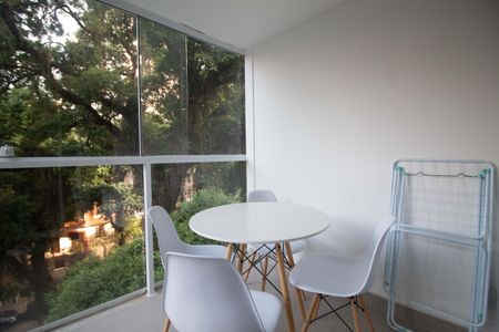 Apartamento à venda com 90m², 1 quarto e 1 vagaVaranda do Quarto