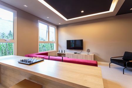 Studio à venda com 37m², 1 quarto e sem vaga Área comum - Sala de Jogos