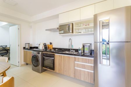 Studio à venda com 37m², 1 quarto e sem vagaCozinha