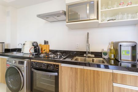 Studio à venda com 37m², 1 quarto e sem vagaCozinha