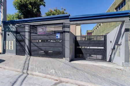 Studio à venda com 29m², 1 quarto e sem vagaFachada e placa
