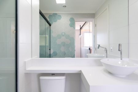 Apartamento para alugar com 34m², 1 quarto e 1 vagaBanheiro da Suíte