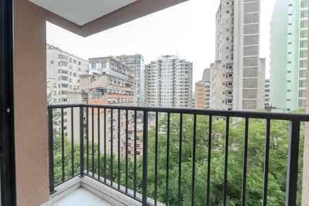 Apartamento para alugar com 39m², 2 quartos e sem vagaSacada