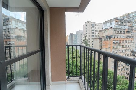 Apartamento para alugar com 39m², 2 quartos e sem vagaSacada