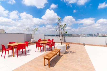 Apartamento para alugar com 38m², 2 quartos e sem vagaÁrea comum - Rooftop