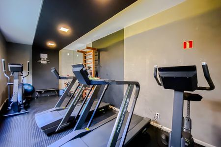 Apartamento para alugar com 26m², 1 quarto e sem vaga Apartamento para alugar com 26m², 1 quarto e sem vagaÁrea comum - Academia