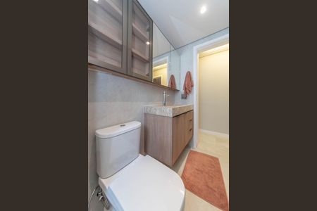 Apartamento à venda com 110m², 2 quartos e 2 vagasBanheiro Social