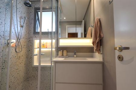 Apartamento à venda com 86m², 2 quartos e 2 vagasBanheiro da Suíte 2