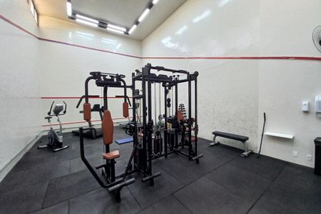 Apartamento à venda com 47m², 1 quarto e 1 vaga Apartamento à venda com 47m², 1 quarto e 1 vagaÁrea comum - Academia