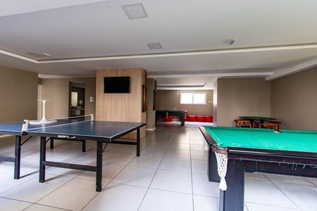 Apartamento para alugar com 76m², 2 quartos e 1 vaga Apartamento para alugar com 76m², 2 quartos e 1 vagaÁrea Comum - Sala de Jogos