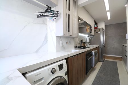 Apartamento à venda com 69m², 1 quarto e 2 vagasCozinha e Área de Serviço