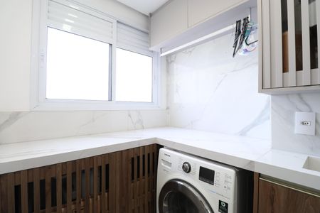 Apartamento à venda com 69m², 1 quarto e 2 vagasCozinha e Área de Serviço