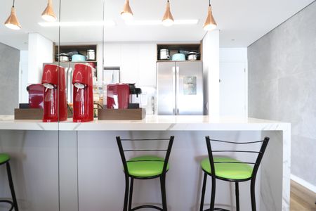 Apartamento à venda com 69m², 1 quarto e 2 vagasCozinha e Área de Serviço