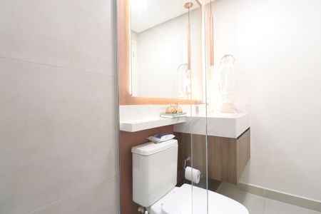 Apartamento à venda com 69m², 1 quarto e 2 vagasBanheiro Social