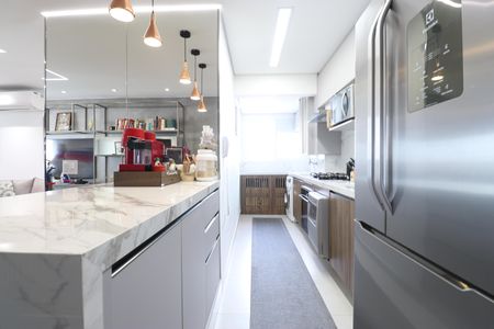 Apartamento à venda com 69m², 1 quarto e 2 vagasCozinha e Área de Serviço