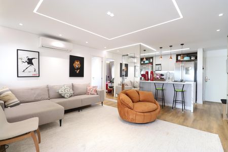 Apartamento à venda com 69m², 1 quarto e 2 vagasSala