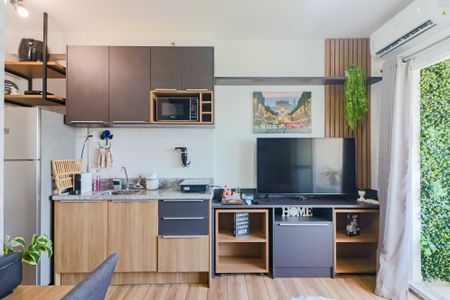 Studio à venda com 25m², 1 quarto e sem vagaStudio - Quarto e Cozinha