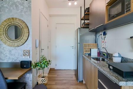 Studio à venda com 25m², 1 quarto e sem vagaStudio - Quarto e Cozinha