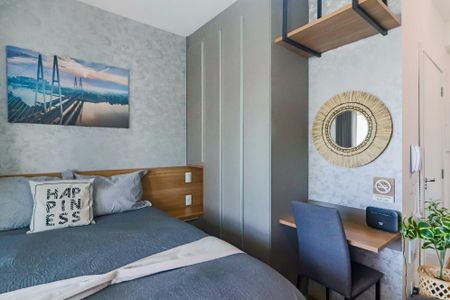 Studio à venda com 25m², 1 quarto e sem vagaStudio - Quarto e Cozinha