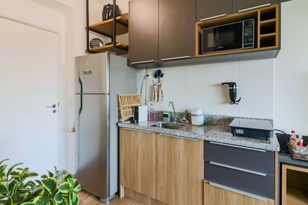 Studio à venda com 25m², 1 quarto e sem vagaStudio - Quarto e Cozinha
