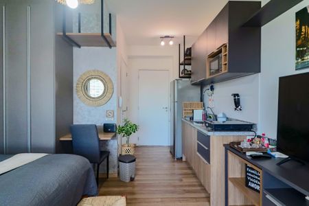 Studio à venda com 25m², 1 quarto e sem vagaStudio - Quarto e Cozinha