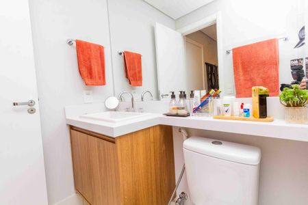 Apartamento à venda com 132m², 3 quartos e 2 vagasBanheiro da Suíte 3