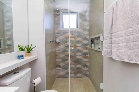 Apartamento à venda com 132m², 3 quartos e 2 vagasBanheiro da Suíte 1