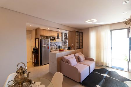 Apartamento à venda com 107m², 2 quartos e 2 vagasSala