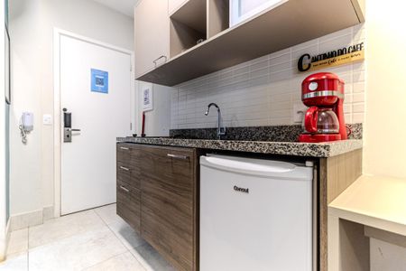Studio para alugar com 27m², 1 quarto e sem vaga Studio para alugar com 27m², 1 quarto e sem vagaCozinha