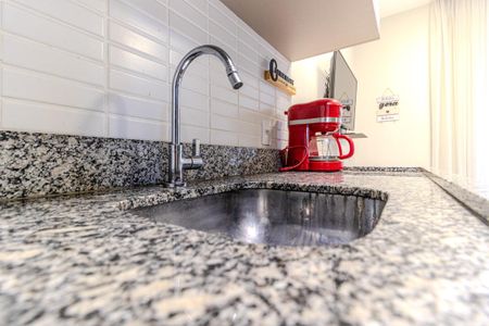 Studio para alugar com 27m², 1 quarto e sem vaga Studio para alugar com 27m², 1 quarto e sem vagaCozinha