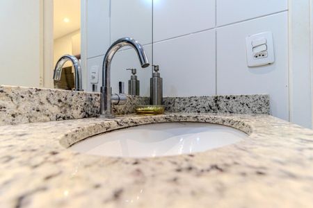Studio para alugar com 27m², 1 quarto e sem vaga Studio para alugar com 27m², 1 quarto e sem vagaBanheiro
