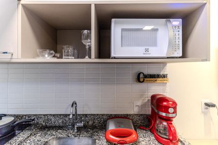 Studio para alugar com 27m², 1 quarto e sem vaga Studio para alugar com 27m², 1 quarto e sem vagaCozinha