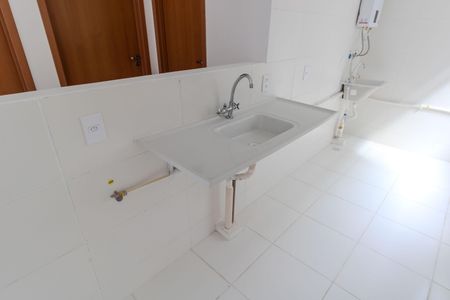 Apartamento para alugar com 45m², 2 quartos e sem vagaCozinha e Área de Serviço