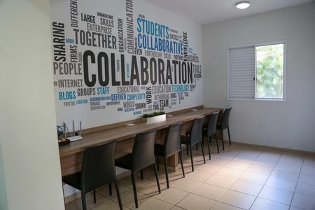 Apartamento para alugar com 60m², 2 quartos e 1 vaga Apartamento para alugar com 60m², 2 quartos e 1 vagaÁrea comum - Coworking