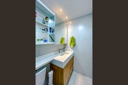 Apartamento para alugar com 77m², 2 quartos e 1 vagaBanheiro da Suíte