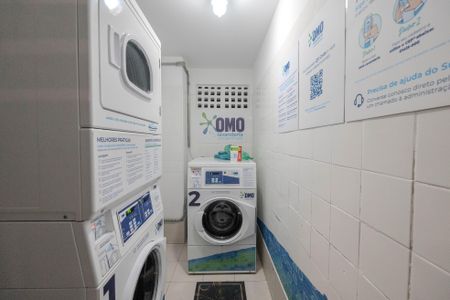 Studio para alugar com 35m², 1 quarto e 1 vagaLavanderia