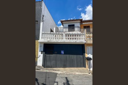 Casa para alugar com 115m², 3 quartos e 2 vagasFachada e placa