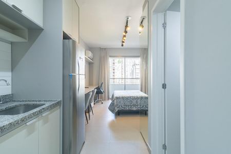 Studio à venda com 26m², 1 quarto e sem vagaCozinha