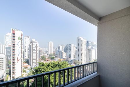 Studio à venda com 26m², 1 quarto e sem vagaVaranda