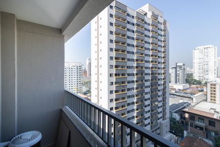 Studio à venda com 26m², 1 quarto e sem vagaVaranda