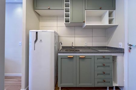 Studio à venda com 26m², 1 quarto e sem vagaCozinha