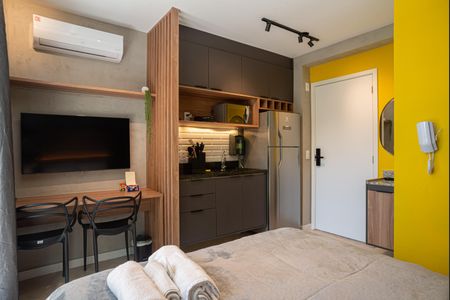 Studio à venda com 20m², 1 quarto e sem vaga Studio à venda com 20m², 1 quarto e sem vagaSala/Quarto