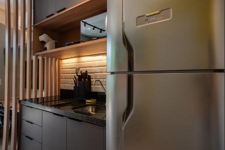 Studio à venda com 20m², 1 quarto e sem vaga Studio à venda com 20m², 1 quarto e sem vagaCozinha