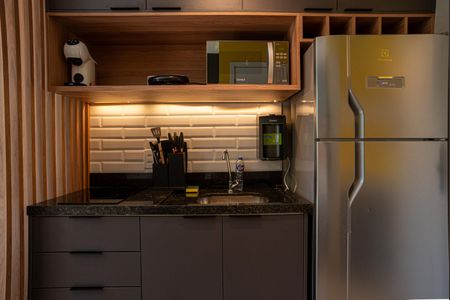 Studio à venda com 20m², 1 quarto e sem vaga Studio à venda com 20m², 1 quarto e sem vagaCozinha