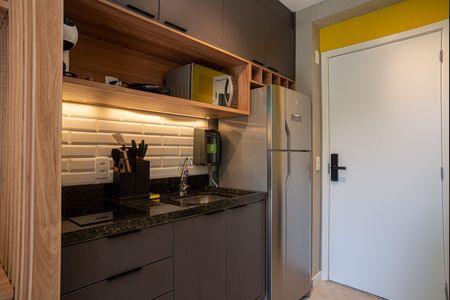 Studio à venda com 20m², 1 quarto e sem vaga Studio à venda com 20m², 1 quarto e sem vagaCozinha